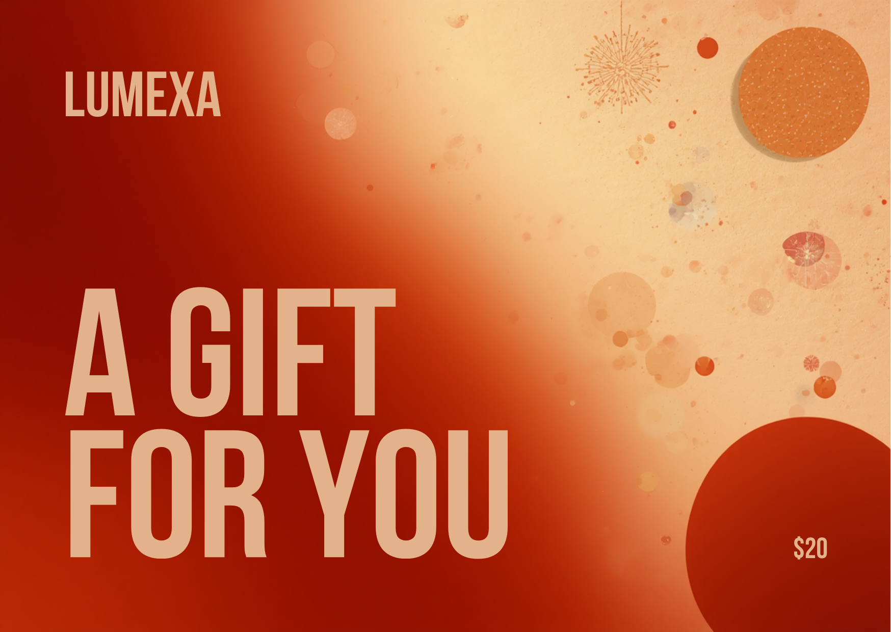 $20 LUMEXA GIFT CARD