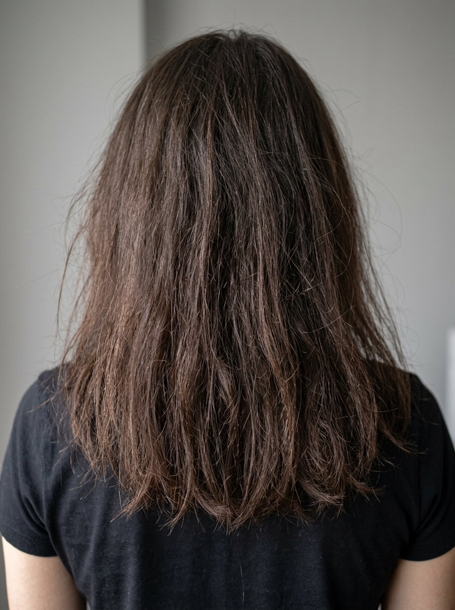 ❌ Dry & Frizzy